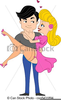 Clipart Of A Couple Kissing Image