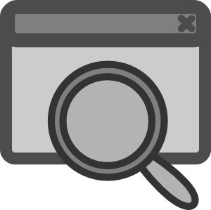 Document Search Clip Art