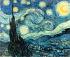 Van Gogh Starry Night Clipart Image