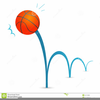 Animated Bouncing Basketball Clipart Image