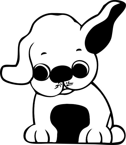 Puppy Clip Art at Clker.com - vector clip art online, royalty free