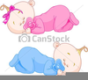 Cute Babies Clipart Image