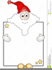 Christmas Santa List Clipart Image