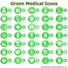 Green Medical Icons Image