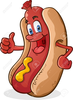 Hot Dog Chili Clipart Image