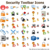Security Toolbar Icons Image