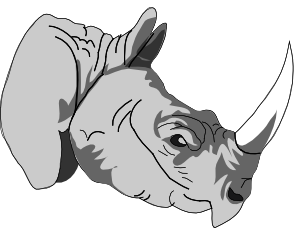 Rhinoceros 3d Clip Art