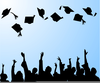 Congratulations Graduates Clipart Image