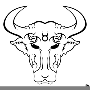 Zodiac Bull Clipart | Free Images at Clker.com - vector clip art online ...