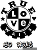 True Love Waits Clipart Image