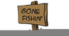 Gone Fishing Sign Image