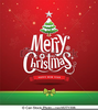 Merry Christmas Sign Clipart Image