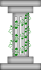 Pillar With Plant Vines Clip Art