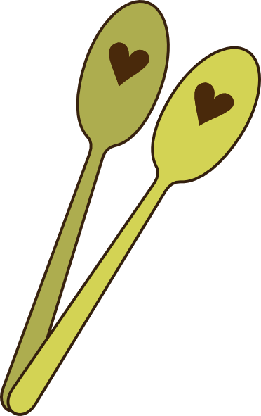 Spoon Set Clip Art at Clker.com - vector clip art online, royalty free