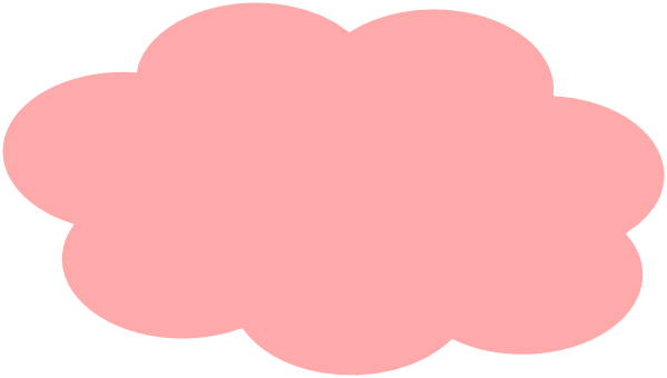 Light Pink Clouds Clip Art At Vector Clip Art Online