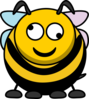 Dizzy Honeybee Clip Art