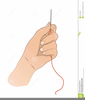 Free Clipart Needle And Thread Image