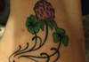 Clover Flower Tattoo Image