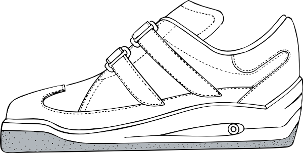 Gym Shoe Clip Art at Clker.com - vector clip art online, royalty free