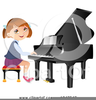 Dueling Piano Clipart Image