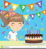 Happy Birthday Clipart Girls Image