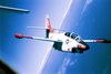 Lt. Allan Karlson, A Student Pilot Assigned To The  Tigers  Of Training Squadron Nine (vt-9), Flies In Formation In A T-2c Buckeye Over Key West, Fla. Image