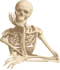 Skeleton Friend Clip Art