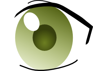 Secretlondon Manga Eye Left Clip Art
