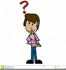 Questioning Man Clipart Image