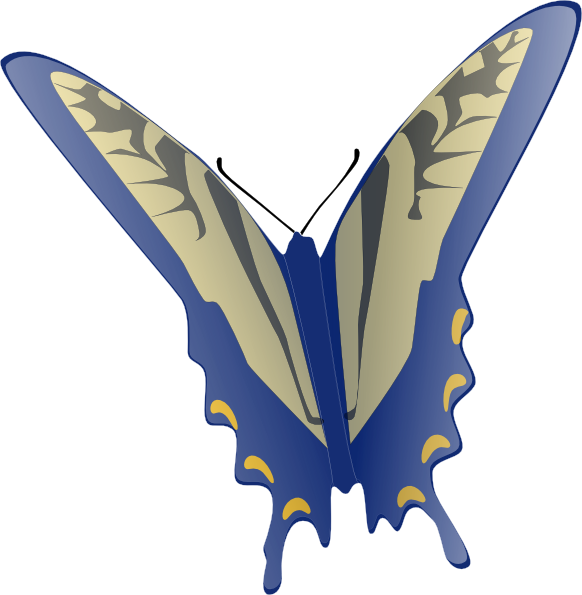 Download Butterfly Clip Art at Clker.com - vector clip art online ...