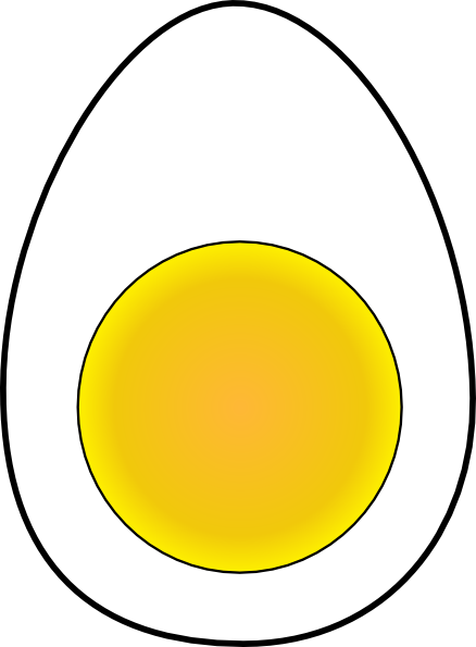 Soft Boiled Egg Clip Art at Clker.com - vector clip art online, royalty