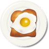 Egg Toast Breakfast Image