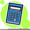 Graphing Calculator Clipart Image