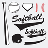 Girls Softball Clipart Free Image