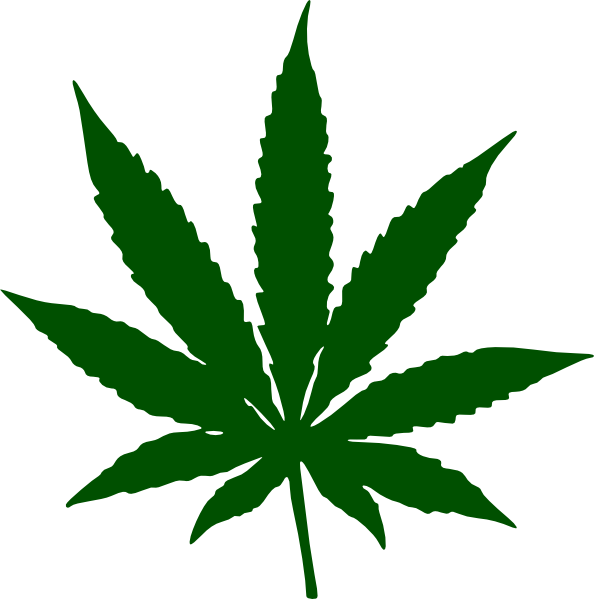 clipart cannabis leaf - photo #3