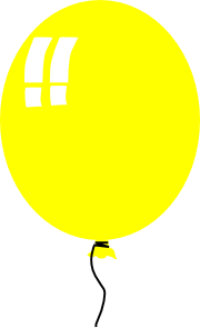 Helium Baloon 1 Clip Art