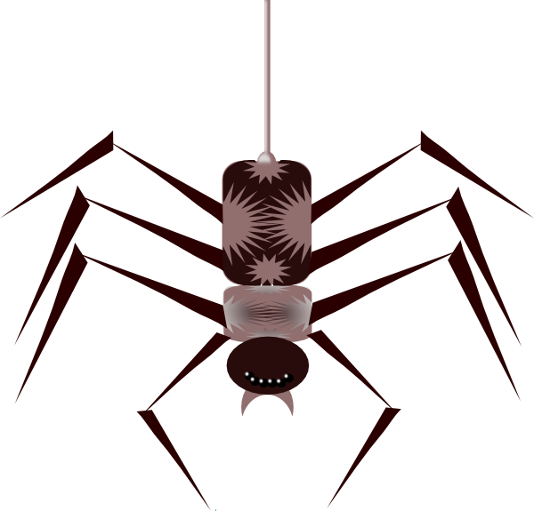 Spider Bug Insect Clip Art at Clker.com - vector clip art online