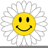 Free Clipart Flower Face Image