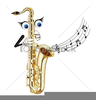 Clipart Saxophone Player Image