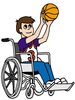 Clipart About Wheelchair Image