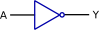 Not Logic Functions Digital Electronics Clip Art