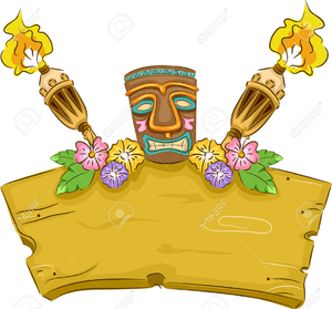 Hawaiian Tribal Clipart Image