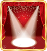 Free Stage Curtains Clipart Image