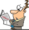 Stock Market Crash Clipart Image