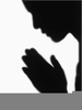 Clipart Prayer Silhouette Image