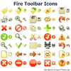 Fire Toolbar Icons Image