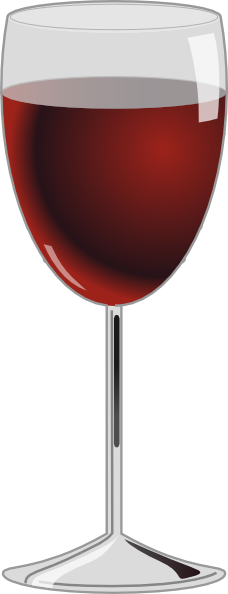 Glass Of Wine 2 Clip Art at Clker.com - vector clip art online, royalty