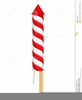 Rocket Firework Clipart Image