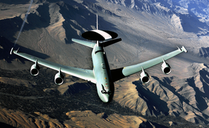 E-3 Aircraft Conducts A Mission Over Afghanistan Image
