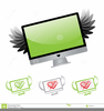 People On Computers Clipart Image